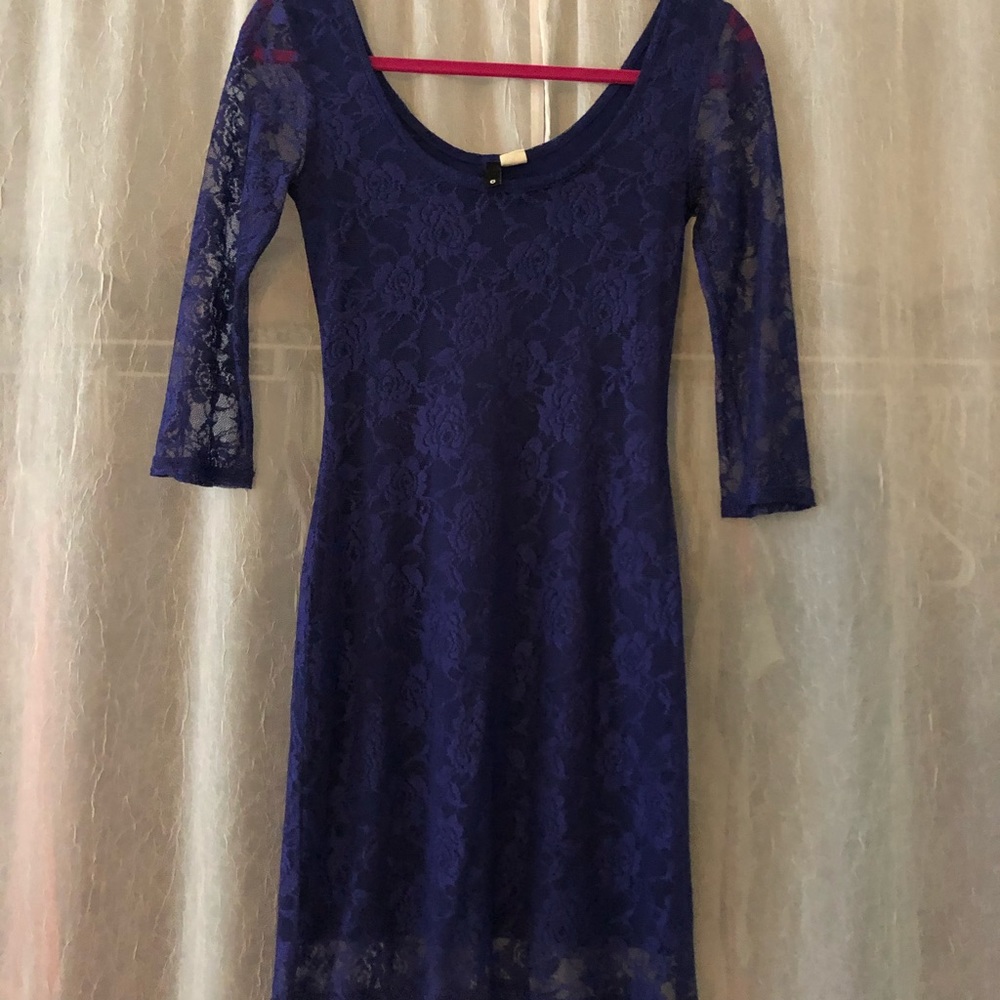 H&M Purple Lace Dress